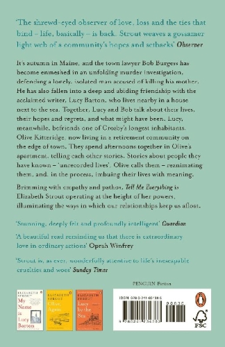 Buchcover und Innenansicht für das Buch: Tell Me Everything