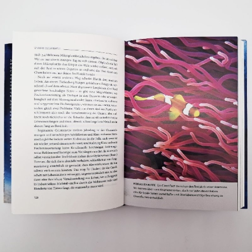 Buchcover und Innenansicht für das Buch: Ozeane