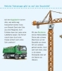 Buchcover und Innenansicht für das Buch: Unkaputtbar: Erstes Wissen: Auf der Baustelle