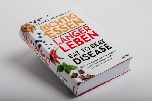 Buchcover und Innenansicht für das Buch: Eat to Beat Disease: The New Science of How the Body Can Heal Itself