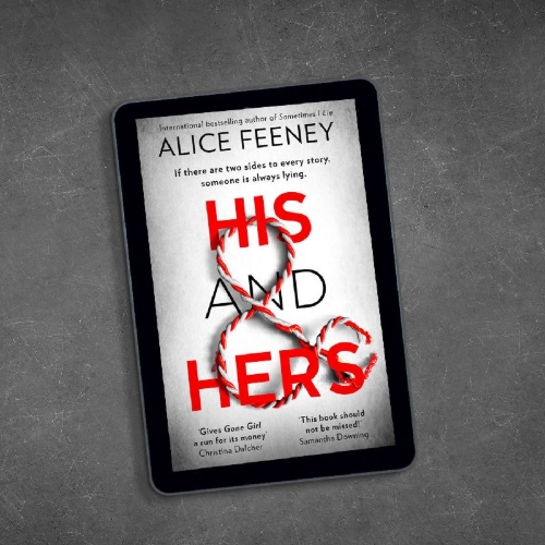 Buchcover und Innenansicht für das Buch: His and Hers