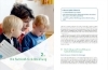 Buchcover und Innenansicht für das Buch: Eingewöhnung und Beziehungsaufbau in Krippe und Kita