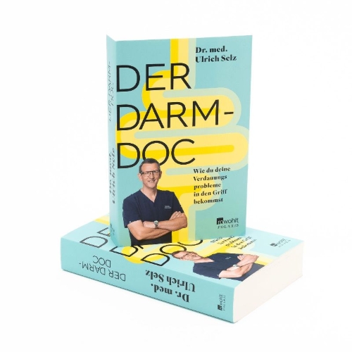 Buchcover und Innenansicht für das Buch: Der Darm-Doc