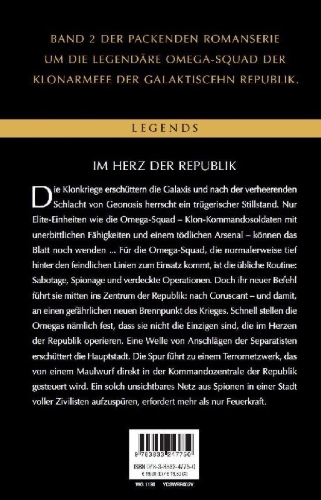 Buchcover und Innenansicht für das Buch: Star Wars: Republic Commando - Triple Zero (Neuausgabe)