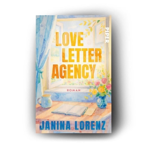 Buchcover und Innenansicht für das Buch: Love Letter Agency