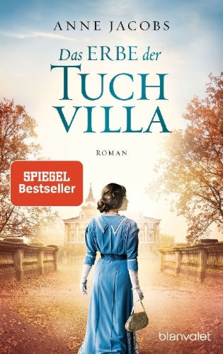 Buchcover und Innenansicht für das Buch: Das Erbe der Tuchvilla