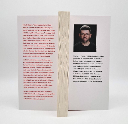 Buchcover und Innenansicht für das Buch: Die neue autoritäre Linke