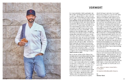 Buchcover und Innenansicht für das Buch: Back dich um die Welt