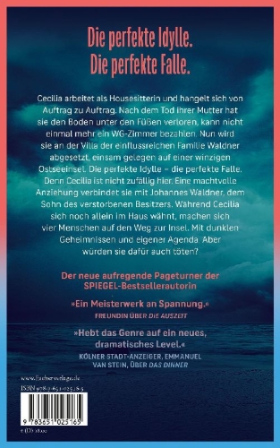 Buchcover und Innenansicht für das Buch: Die Housesitterin - Ein Traum von einem Job. Oder?