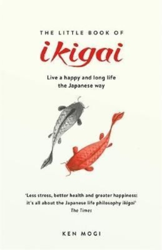 Buchcover und Innenansicht für das Buch: The Little Book of Ikigai
