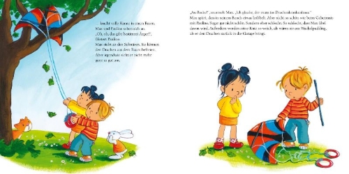 Buchcover und Innenansicht für das Buch: LESEMAUS 34: Max hört auf sein Bauchgefühl