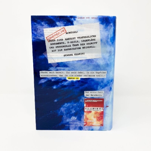 Buchcover und Innenansicht für das Buch: Gemina - The Illuminae Files_02