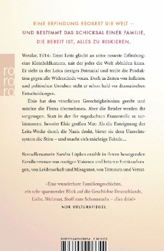 Buchcover und Innenansicht für das Buch: Das Licht im Rücken