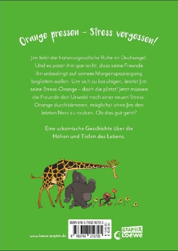 Buchcover und Innenansicht für das Buch: Grumpy Monkey Freshly Squeezed