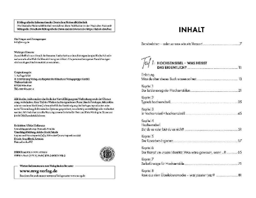 Buchcover und Innenansicht für das Buch: How We Feel - Hochsensible fühlen anders