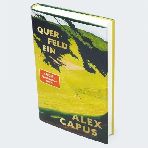 Buchcover und Innenansicht für das Buch: Querfeldein