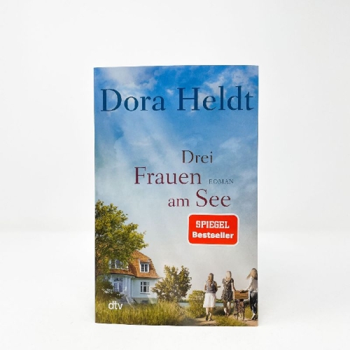 Buchcover und Innenansicht für das Buch: Drei Frauen am See