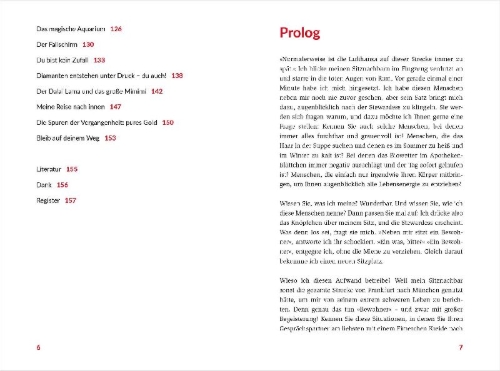 Buchcover und Innenansicht für das Buch: Unbox Your Life!