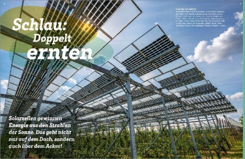 Buchcover und Innenansicht für das Buch: WAS IST WAS Grüne Energie. Power für die Zukunft