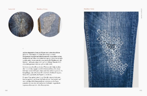 Buchcover und Innenansicht für das Buch: Modern Mending