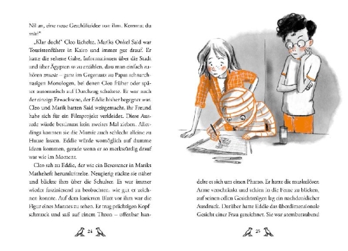 Buchcover und Innenansicht für das Buch: Eddie (Band 2) - Hilfe, die Krokodile kommen!