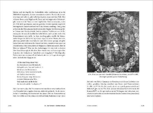 Buchcover und Innenansicht für das Buch: Gottesspuren. Das christliche Europa vor seiner Entzauberung
