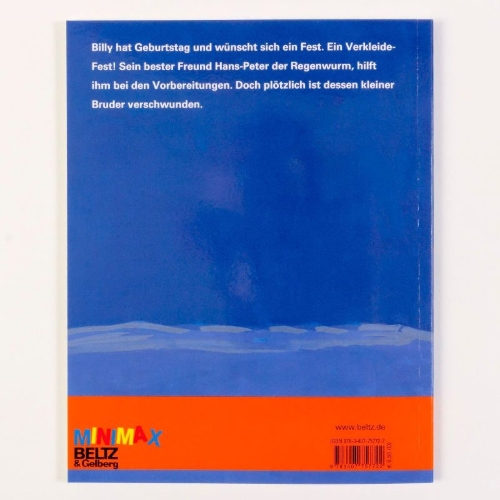 Buchcover und Innenansicht für das Buch: Billy feiert Geburtstag