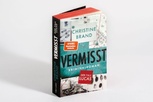 Buchcover und Innenansicht für das Buch: Vermisst - Der Fall Lucas