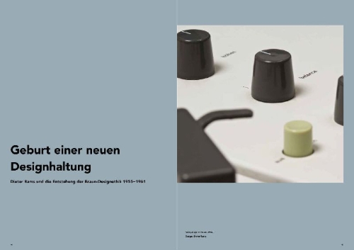 Buchcover und Innenansicht für das Buch: Dieter Rams: Zehn Thesen für gutes Design: Dieter Rams
