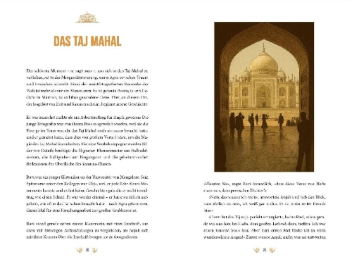 Buchcover und Innenansicht für das Buch: Indien in 65 Geschichten