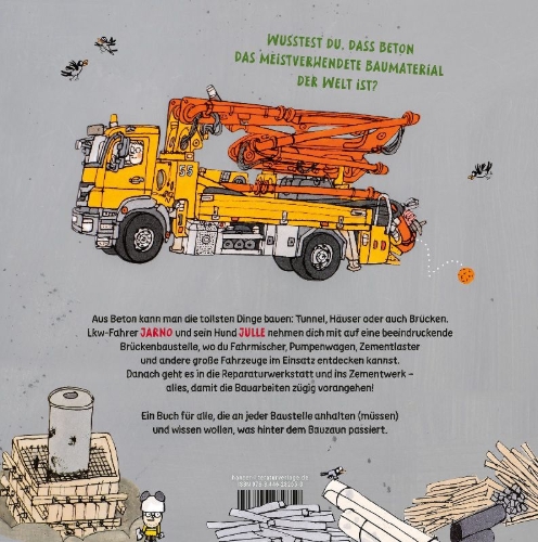 Buchcover und Innenansicht für das Buch: Betonia!