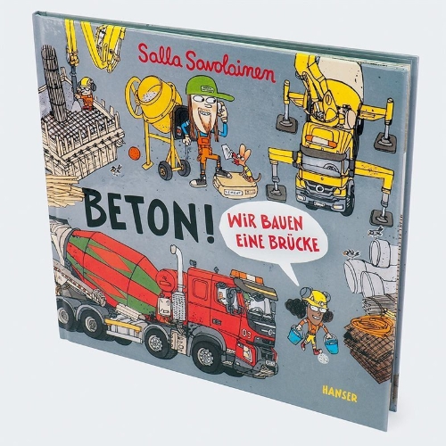 Buchcover und Innenansicht für das Buch: Betonia!