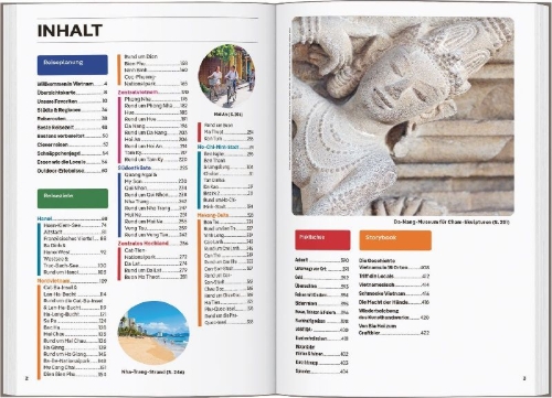 Buchcover und Innenansicht für das Buch: LONELY PLANET Reiseführer Vietnam