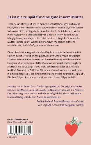 Buchcover und Innenansicht für das Buch: Deine innere Mutter