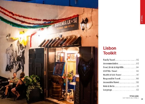 Buchcover und Innenansicht für das Buch: Lonely Planet Pocket Lisbon
