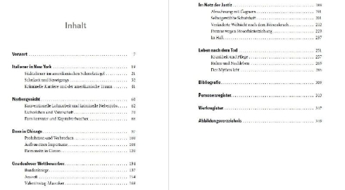 Buchcover und Innenansicht für das Buch: Al Capone