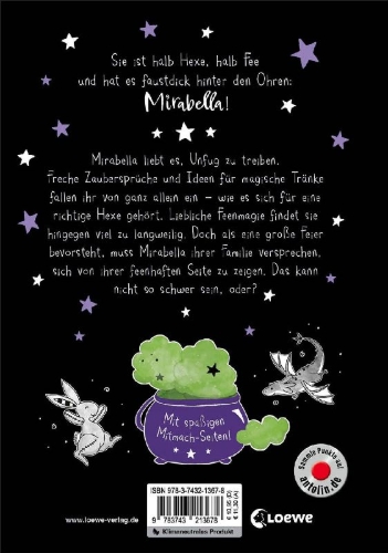 Buchcover und Innenansicht für das Buch: Mirabelle Gets Up To Mischief