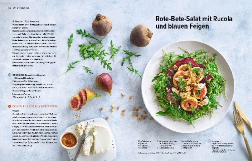 Buchcover und Innenansicht für das Buch: Salate der Superlative