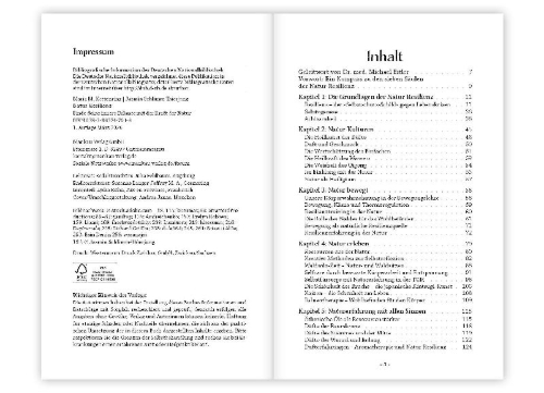 Buchcover und Innenansicht für das Buch: Natur-Resilienz