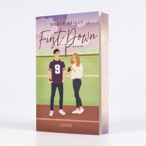 Buchcover und Innenansicht für das Buch: First Down