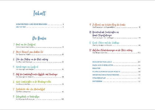Buchcover und Innenansicht für das Buch: Südnorwegen mit dem Wohnmobil