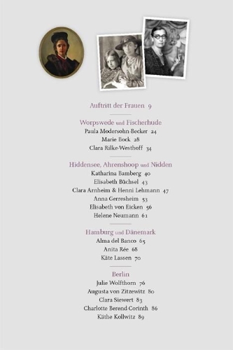 Buchcover und Innenansicht für das Buch: Die Malweiber