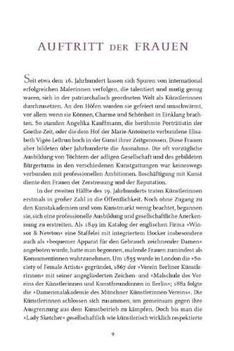 Buchcover und Innenansicht für das Buch: Die Malweiber