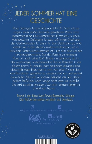 Buchcover und Innenansicht für das Buch: It Happened One Summer