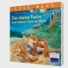 Buchcover und Innenansicht für das Buch: LESEMAUS 181: Der kleine Fuchs und andere Tiere im Wald