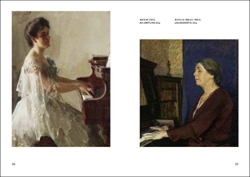 Buchcover und Innenansicht für das Buch: Women and the Piano. A History in 50 Lives