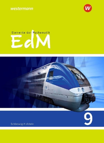 Buchcover und Innenansicht für das Buch: Elemente der Mathematik SI 9. Schülerband. G9. Schleswig-Holstein