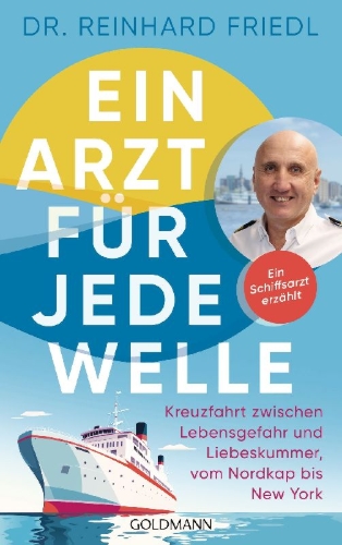Buchcover und Innenansicht für das Buch: Ein Arzt für jede Welle