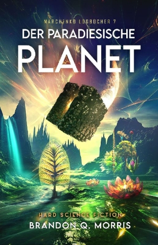 Buchcover und Innenansicht für das Buch: Der paradiesische Planet