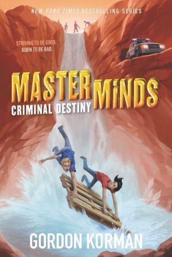 Buchcover und Innenansicht für das Buch: Masterminds: Criminal Destiny